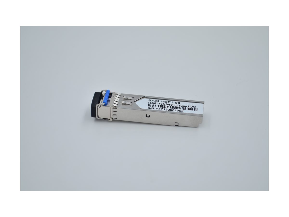 155M SFP 光模块 BIDI Tx1490/Rx1550nm 80km