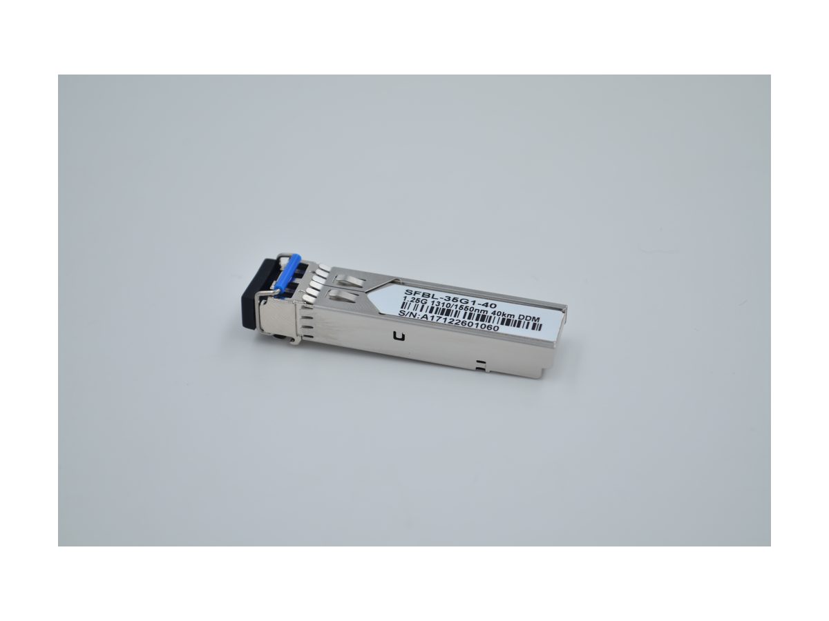 1.25G SFP BIDI Transceiver Tx1310/Rx1550nm 40km