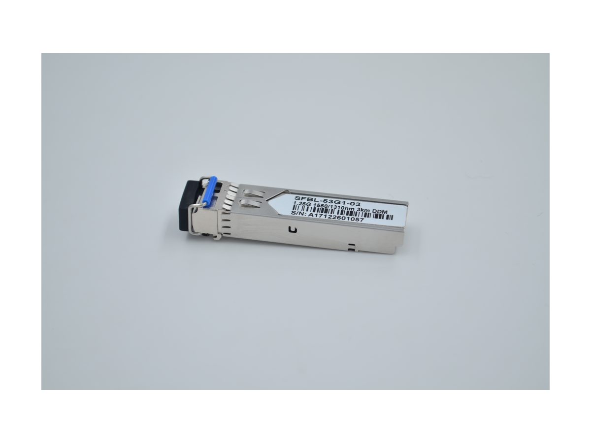 1.25G SFP BIDI Transceiver Tx1550/Rx1310nm 3km